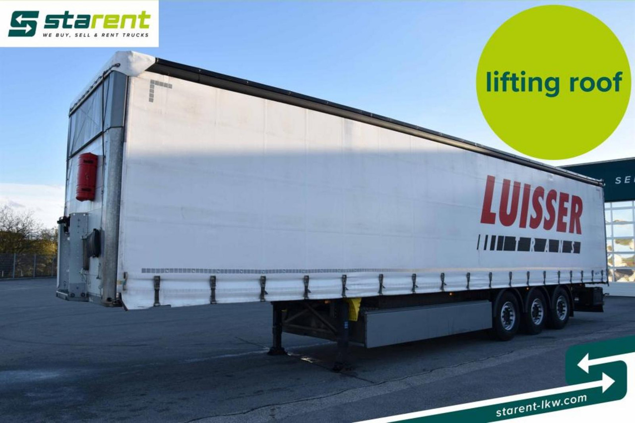 Schmitz Tautliner Hubdach Lift-A Palka Palettenanschlagl. - Тентований напівпричіп: фото 1 Schmitz Tautliner Hubdach Lift-A Palka Palettenanschlagl. - Тентований напівпричіп: фото 1