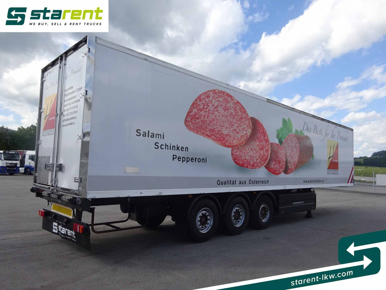 Schwarzmüller Thermotrailer, Thermo King SL400, Liftachse, SAF - Закритий кузов напівпричіп: фото 5 Schwarzmüller Thermotrailer, Thermo King SL400, Liftachse, SAF - Закритий кузов напівпричіп: фото 5
