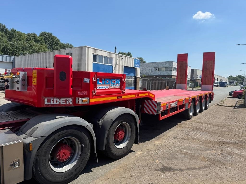 Lider LD07 Low Bed 4 Axle Full Spring 86 Ton Load - Низькорамна платформа напівпричіп: фото 1 Lider LD07 Low Bed 4 Axle Full Spring 86 Ton Load - Низькорамна платформа напівпричіп: фото 1
