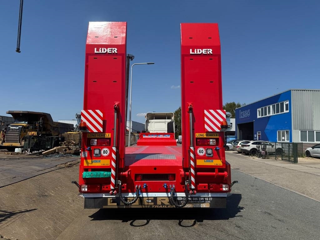 Lider LD07 Low Bed 4 Axle Full Spring 86 Ton Load - Низькорамна платформа напівпричіп: фото 5 Lider LD07 Low Bed 4 Axle Full Spring 86 Ton Load - Низькорамна платформа напівпричіп: фото 5