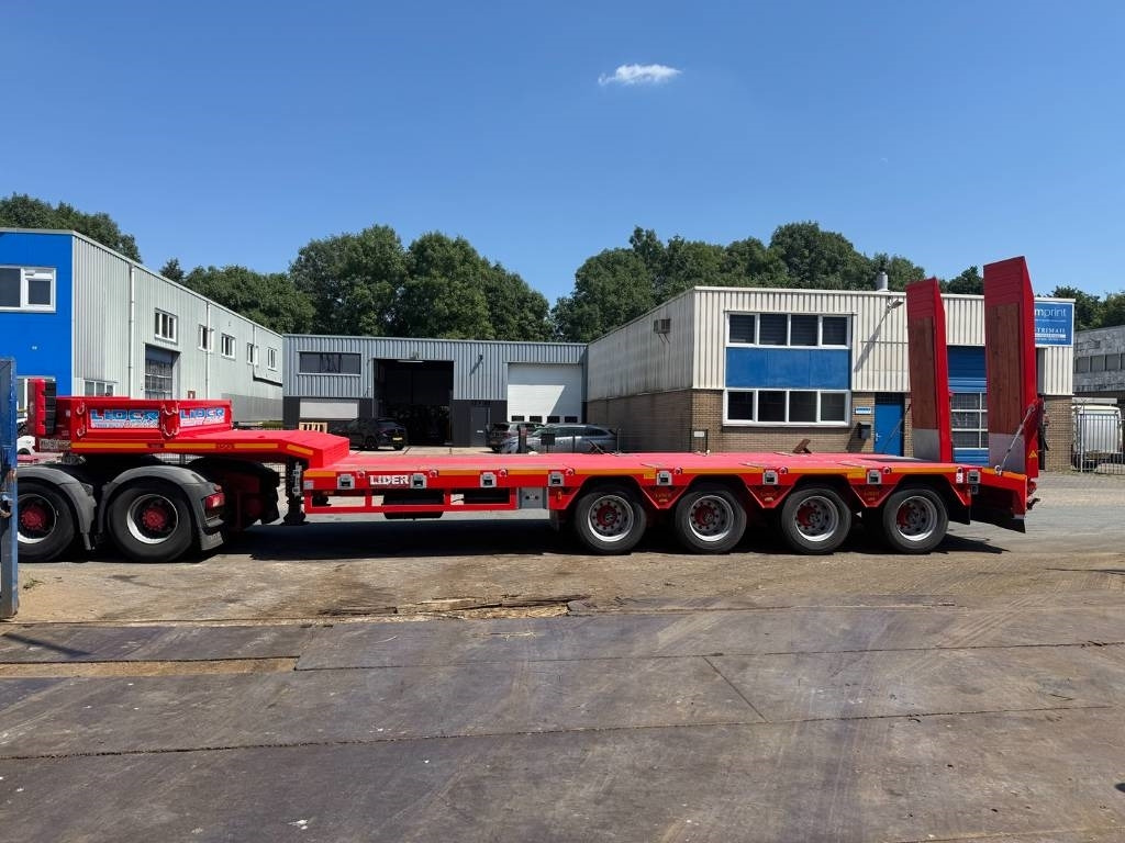 Lider LD07 Low Bed 4 Axle Full Spring 86 Ton Load - Низькорамна платформа напівпричіп: фото 2 Lider LD07 Low Bed 4 Axle Full Spring 86 Ton Load - Низькорамна платформа напівпричіп: фото 2