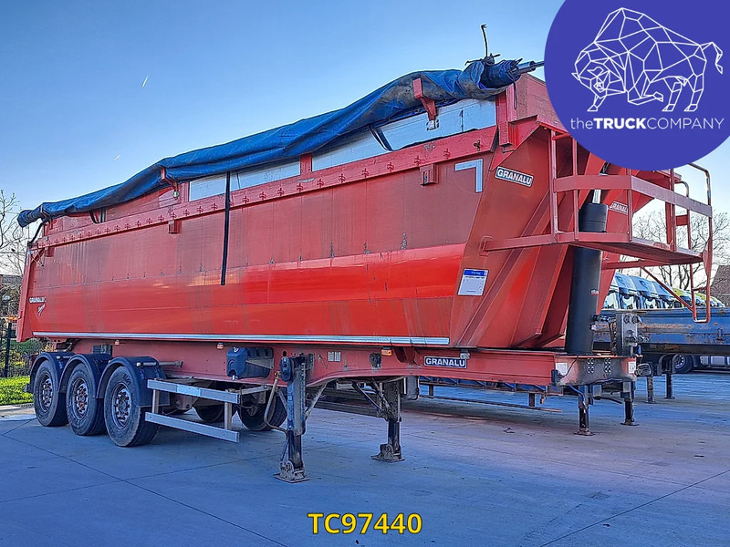 DAF GRANALU kipper - Самоскид напівпричіп: фото 1 DAF GRANALU kipper - Самоскид напівпричіп: фото 1