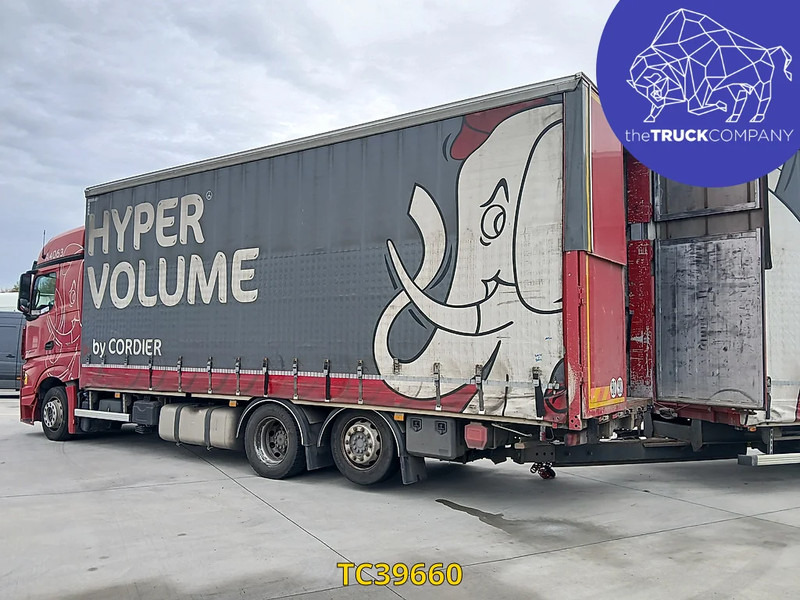 Mercedes-Benz Actros - Тентована вантажівка: фото 3 Mercedes-Benz Actros - Тентована вантажівка: фото 3