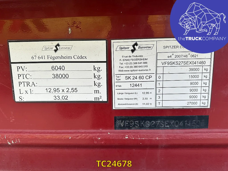SPITZER 59000 - Напівпричіп цистерна: фото 4 SPITZER 59000 - Напівпричіп цистерна: фото 4