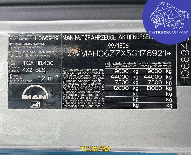 Тягач MAN TGA 430: фото 9 Тягач MAN TGA 430: фото 9