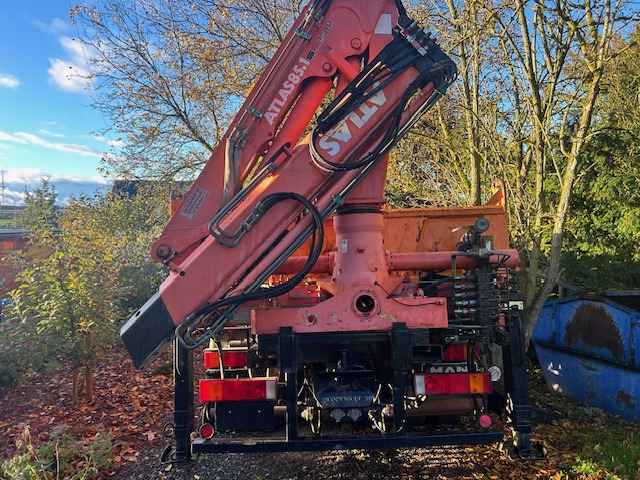 MAN 19 293 4x4 Kran Atlas 85.1 A2 - Самоскид вантажівка: фото 2 MAN 19 293 4x4 Kran Atlas 85.1 A2 - Самоскид вантажівка: фото 2