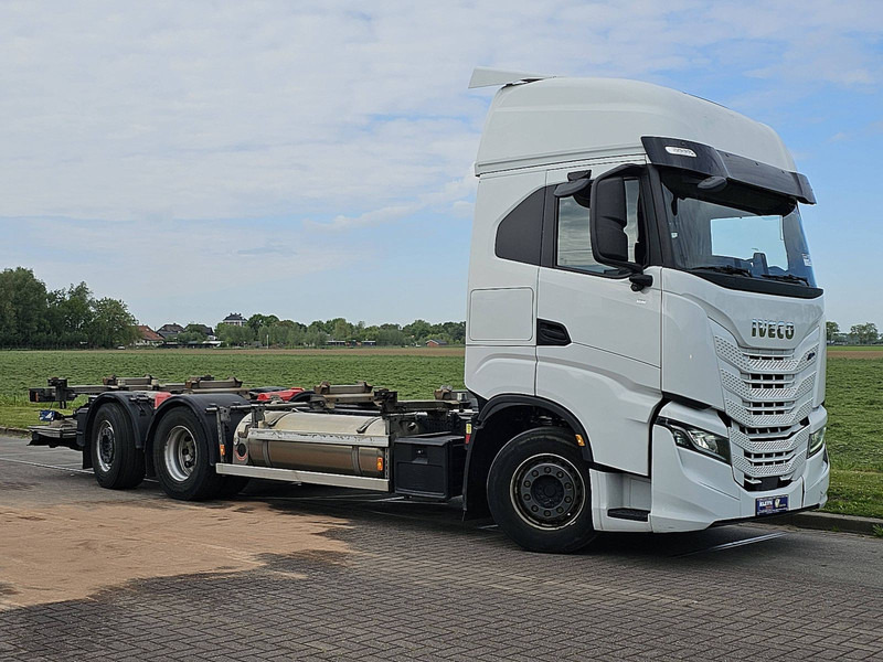 Iveco S-WAY AS260S46 LNG INT. STEERAXLE - Контейнеровоз/ Змінний кузов вантажівка: фото 5 Iveco S-WAY AS260S46 LNG INT. STEERAXLE - Контейнеровоз/ Змінний кузов вантажівка: фото 5