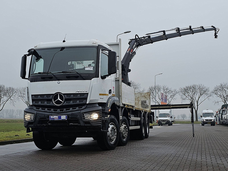Mercedes-Benz AROCS 3240 HIAB 232ES5 - Бортова вантажівка/ Платформа, Вантажівка з маніпулятором: фото 1 Mercedes-Benz AROCS 3240 HIAB 232ES5 - Бортова вантажівка/ Платформа, Вантажівка з маніпулятором: фото 1