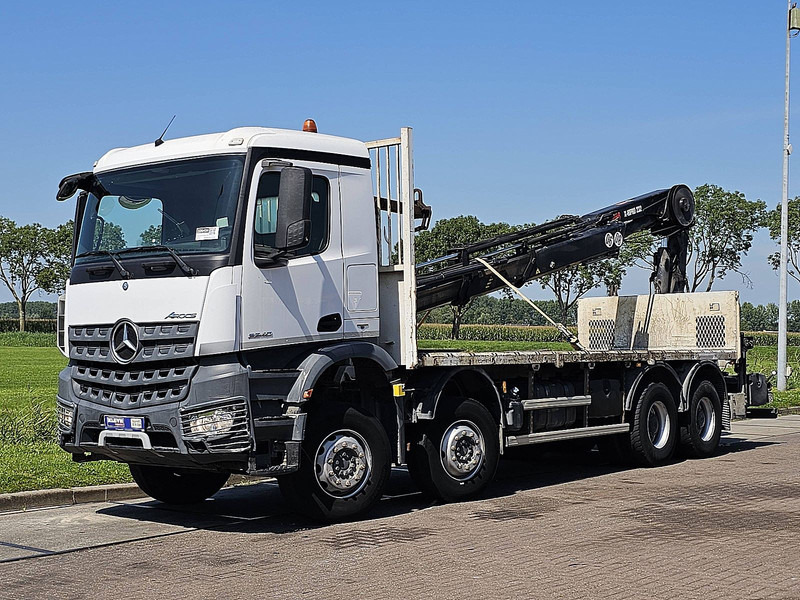 Mercedes-Benz AROCS 3240 HIABX-Hipro 232ES-5 - Бортова вантажівка/ Платформа, Вантажівка з маніпулятором: фото 2 Mercedes-Benz AROCS 3240 HIABX-Hipro 232ES-5 - Бортова вантажівка/ Платформа, Вантажівка з маніпулятором: фото 2