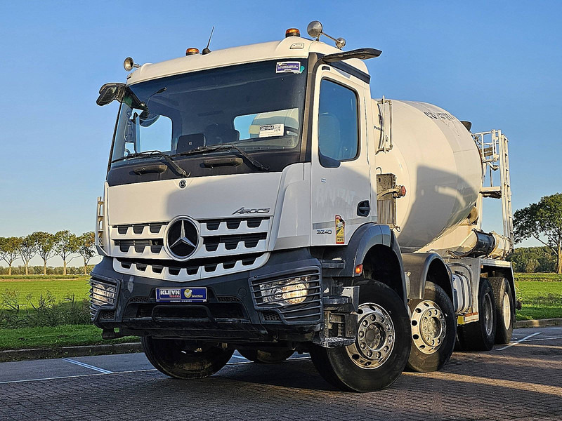 Mercedes-Benz AROCS 3240 PUTZMEISTER 9M3 - Автобетонозмішувач: фото 1 Mercedes-Benz AROCS 3240 PUTZMEISTER 9M3 - Автобетонозмішувач: фото 1