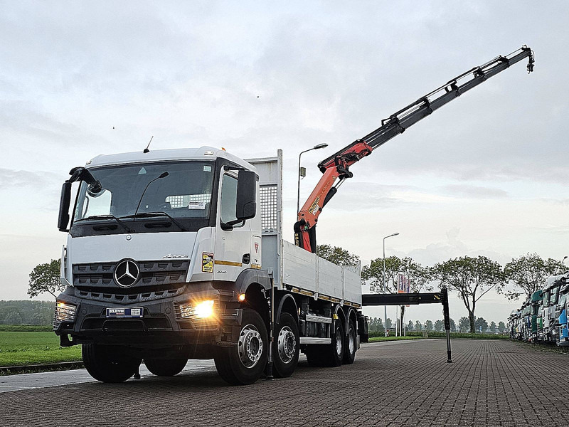 Mercedes-Benz AROCS 3240 Palfinger PK 27001-E - Бортова вантажівка/ Платформа, Вантажівка з маніпулятором: фото 1 Mercedes-Benz AROCS 3240 Palfinger PK 27001-E - Бортова вантажівка/ Платформа, Вантажівка з маніпулятором: фото 1