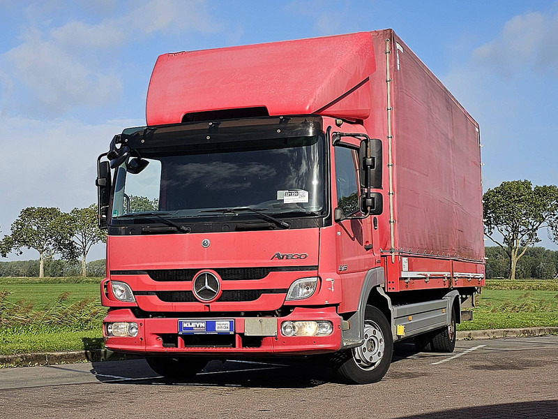 Mercedes-Benz ATEGO 818 MANUAL AIRCO LIFT - Тентована вантажівка: фото 1 Mercedes-Benz ATEGO 818 MANUAL AIRCO LIFT - Тентована вантажівка: фото 1