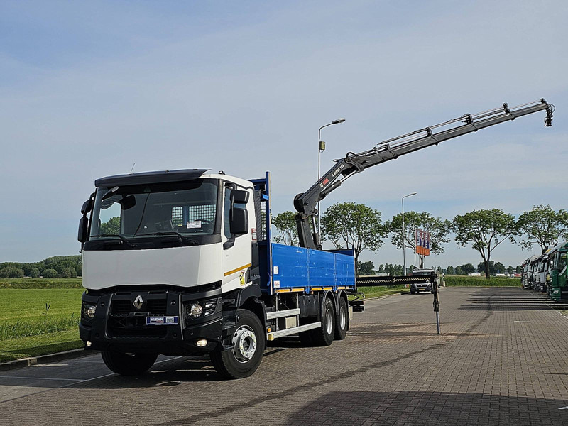 Renault K 430 HIAB 188ES4 - Бортова вантажівка/ Платформа, Вантажівка з маніпулятором: фото 2 Renault K 430 HIAB 188ES4 - Бортова вантажівка/ Платформа, Вантажівка з маніпулятором: фото 2