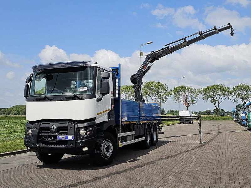 Renault K 430 HIAB 188ES4 - Бортова вантажівка/ Платформа, Вантажівка з маніпулятором: фото 2 Renault K 430 HIAB 188ES4 - Бортова вантажівка/ Платформа, Вантажівка з маніпулятором: фото 2