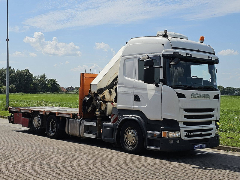Scania R440 6X2*4 HMF 5020 K5 - Бортова вантажівка/ Платформа, Вантажівка з маніпулятором: фото 5 Scania R440 6X2*4 HMF 5020 K5 - Бортова вантажівка/ Платформа, Вантажівка з маніпулятором: фото 5