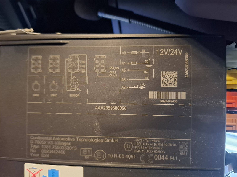 Тягач DAF XG+ 480 XG+ 2X TANK SKIRTS: фото 18