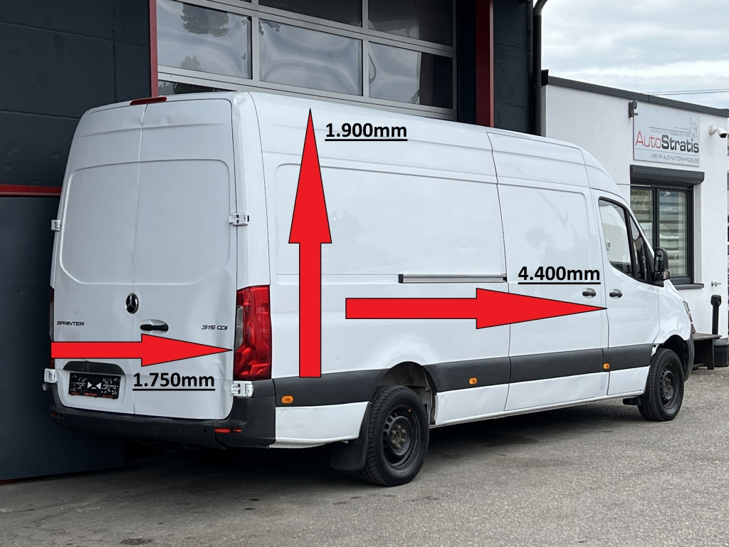 Mercedes-Benz Sprinter 315 CDI Eu 6d-TEMP MAXI KLIMA Tempomat - Суцільнометалевий фургон: фото 2 Mercedes-Benz Sprinter 315 CDI Eu 6d-TEMP MAXI KLIMA Tempomat - Суцільнометалевий фургон: фото 2