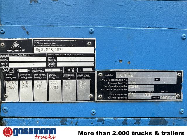 2-Achs Pritschenanhänger - Бортовий причіп/ Платформа: фото 3 2-Achs Pritschenanhänger - Бортовий причіп/ Платформа: фото 3