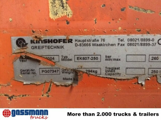 2-Schalengreifer EK607-250 - Грейферний ківш в категорії Будівельна техніка: фото 3 2-Schalengreifer EK607-250 - Грейферний ківш в категорії Будівельна техніка: фото 3