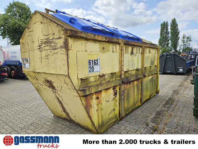 Absetzcontainer ca. 15m³ geschlossen mit Deckel - Знімний бункер-накопичувач: фото 5 Absetzcontainer ca. 15m³ geschlossen mit Deckel - Знімний бункер-накопичувач: фото 5