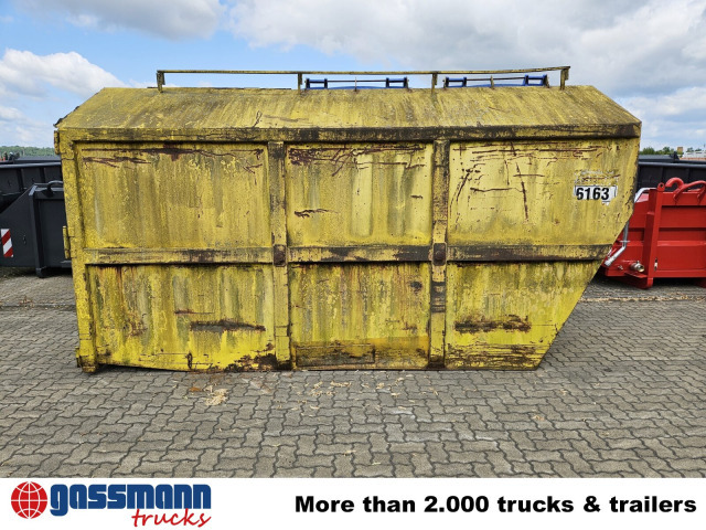 Absetzcontainer ca. 15m³ geschlossen mit Deckel - Знімний бункер-накопичувач: фото 2 Absetzcontainer ca. 15m³ geschlossen mit Deckel - Знімний бункер-накопичувач: фото 2