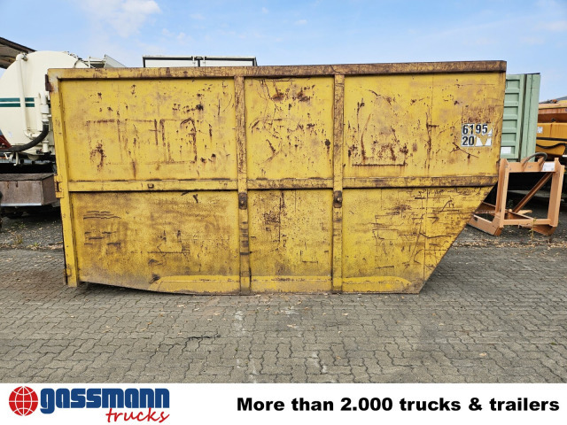 Absetzcontainer ca. 17m³ offen mit - Знімний бункер-накопичувач: фото 2 Absetzcontainer ca. 17m³ offen mit - Знімний бункер-накопичувач: фото 2