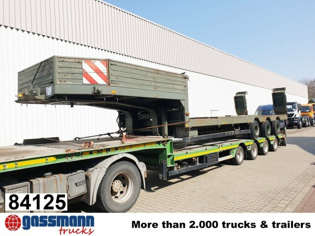 BLUMHARDT P 528/803-01, 3-Achs Satteltieflader, - Низькорамна платформа напівпричіп: фото 1 BLUMHARDT P 528/803-01, 3-Achs Satteltieflader, - Низькорамна платформа напівпричіп: фото 1
