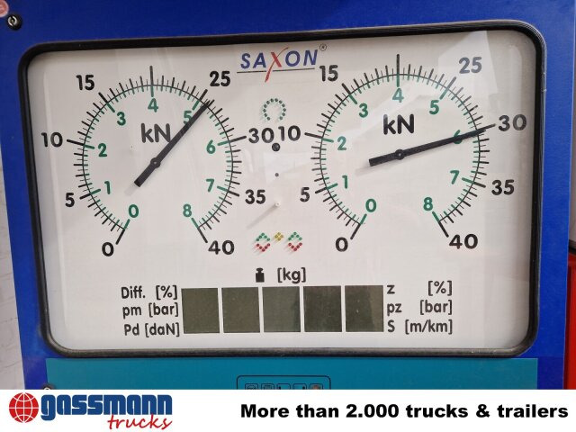 Bremsenprüfstand Saxon B 99 GF-ECO voll - Інструмент/ Обладнання: фото 2 Bremsenprüfstand Saxon B 99 GF-ECO voll - Інструмент/ Обладнання: фото 2