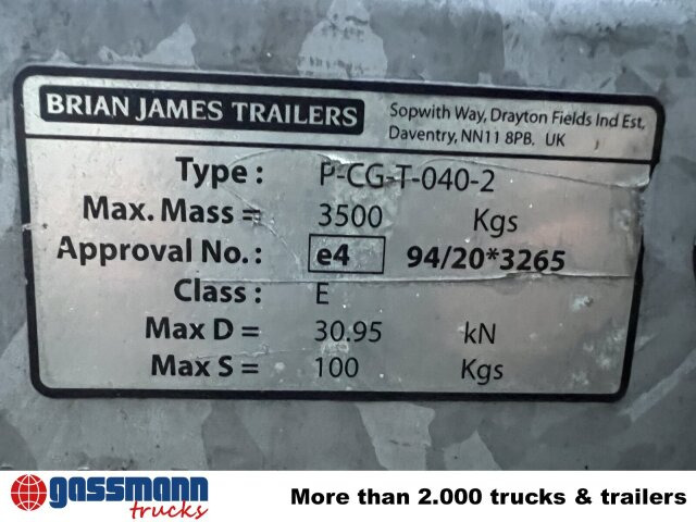 Brian James CarGO Connect, Plane, Winde - Низькорамна платформа причіп: фото 3 Brian James CarGO Connect, Plane, Winde - Низькорамна платформа причіп: фото 3