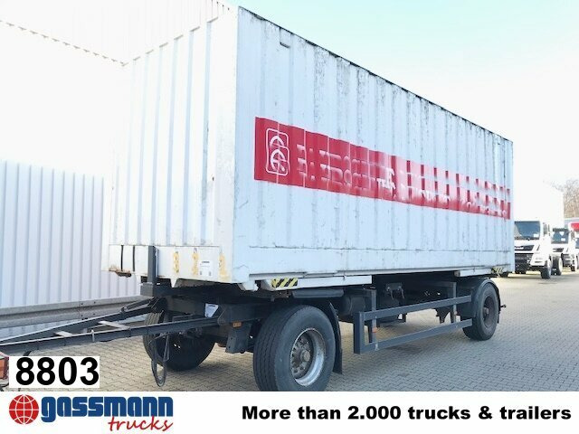 Brüggen Wechselbrücke Koffer - Контейнеровоз/ Змінний кузов причіп: фото 1 Brüggen Wechselbrücke Koffer - Контейнеровоз/ Змінний кузов причіп: фото 1