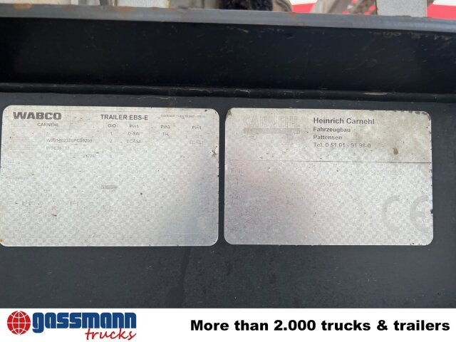 Carnehl CHKS32/2HG, Stahlmulde ca. 23m³, Liftachse - Самоскид напівпричіп: фото 4 Carnehl CHKS32/2HG, Stahlmulde ca. 23m³, Liftachse - Самоскид напівпричіп: фото 4