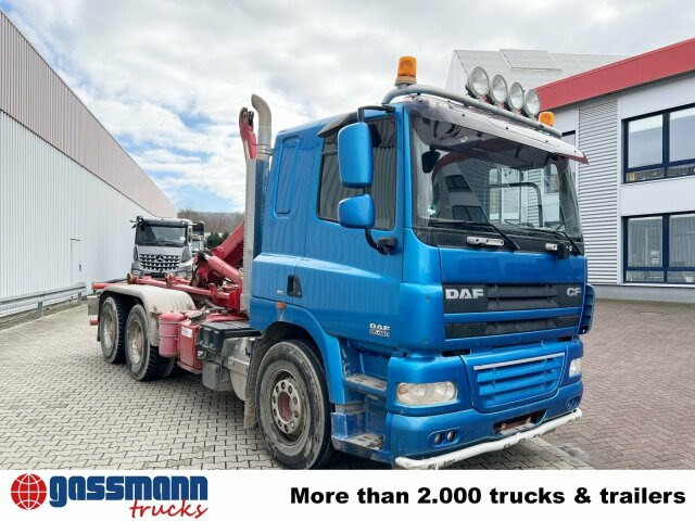 DAF AT 85.460 6x4, Abrollkipper Palfinger T20 - Гаковий мультиліфт вантажівка, Вантажівка з маніпулятором: фото 4 DAF AT 85.460 6x4, Abrollkipper Palfinger T20 - Гаковий мультиліфт вантажівка, Вантажівка з маніпулятором: фото 4