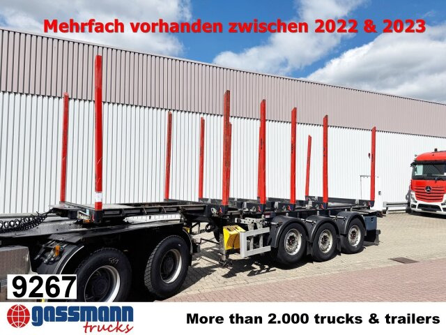 Doll LOGO H3L-14XL, Liftachse, Nachlauflenkachse, - Напівпричіп лісовоз: фото 1 Doll LOGO H3L-14XL, Liftachse, Nachlauflenkachse, - Напівпричіп лісовоз: фото 1