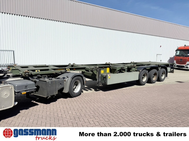 Doll U-74.0 3-Achs Containerchassis, 2x20/20/30/40ft, - Контейнеровоз/ Змінний кузов напівпричіп: фото 5 Doll U-74.0 3-Achs Containerchassis, 2x20/20/30/40ft, - Контейнеровоз/ Змінний кузов напівпричіп: фото 5