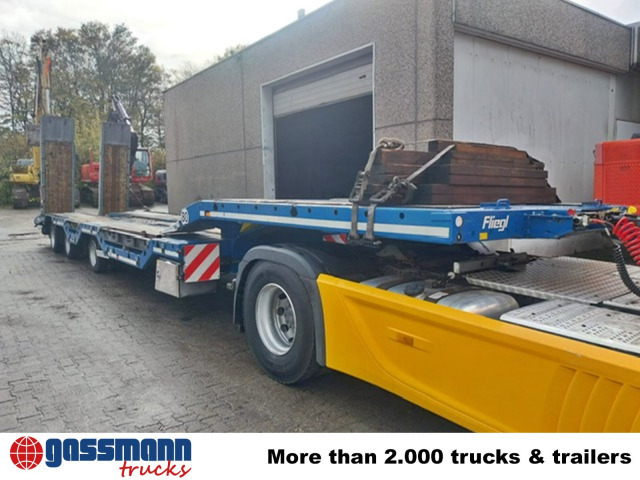 Fliegl SDS 420 T, Nachlauflenkachse, Verbr. auf 3m, - Низькорамна платформа напівпричіп: фото 3 Fliegl SDS 420 T, Nachlauflenkachse, Verbr. auf 3m, - Низькорамна платформа напівпричіп: фото 3