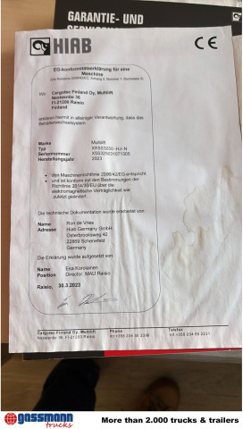 Hiab Multlift Cityabrollanlage XR 5 S 3250 bis 4 - Гаковий мультиліфт вантажівка: фото 5 Hiab Multlift Cityabrollanlage XR 5 S 3250 bis 4 - Гаковий мультиліфт вантажівка: фото 5