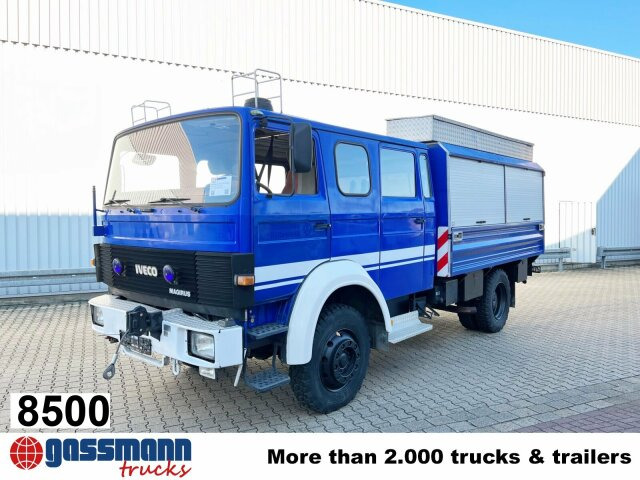 Iveco 120-23 AW 4x4 Doka, V8-Motor, Mannschaftswagen - Вантажівка з закритим кузовом: фото 1 Iveco 120-23 AW 4x4 Doka, V8-Motor, Mannschaftswagen - Вантажівка з закритим кузовом: фото 1