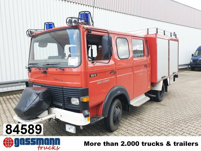 Iveco 60-9A Doka 4x2, LF8 - Пожежна машина: фото 1 Iveco 60-9A Doka 4x2, LF8 - Пожежна машина: фото 1