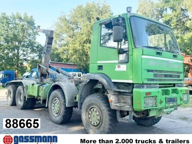 Iveco Euro Tech 410EH42 8x8, Abrollkipper - Гаковий мультиліфт вантажівка: фото 1 Iveco Euro Tech 410EH42 8x8, Abrollkipper - Гаковий мультиліфт вантажівка: фото 1