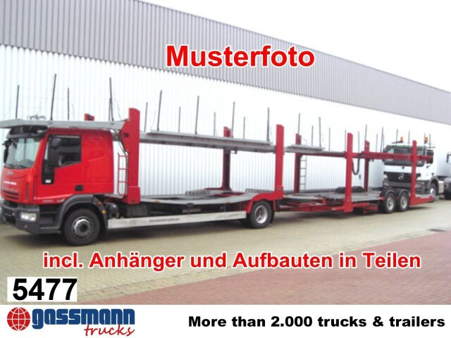 Iveco EuroCargo ML160E32 4x2 mit Teilen für Anhänger - Автовоз вантажівка: фото 1 Iveco EuroCargo ML160E32 4x2 mit Teilen für Anhänger - Автовоз вантажівка: фото 1