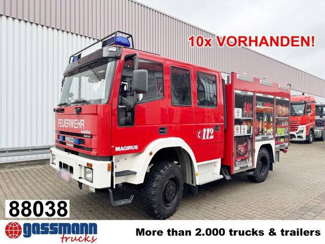Iveco EuroFire FF 100 E 21 WR tector 4x4 Doka, LF 8/6 - Пожежна машина: фото 1 Iveco EuroFire FF 100 E 21 WR tector 4x4 Doka, LF 8/6 - Пожежна машина: фото 1