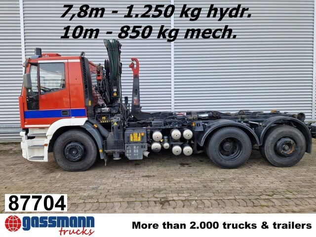 Iveco EuroTech 240E38 6x2-4, Lift-/Lenkachse, - Гаковий мультиліфт вантажівка, Вантажівка з маніпулятором: фото 1 Iveco EuroTech 240E38 6x2-4, Lift-/Lenkachse, - Гаковий мультиліфт вантажівка, Вантажівка з маніпулятором: фото 1