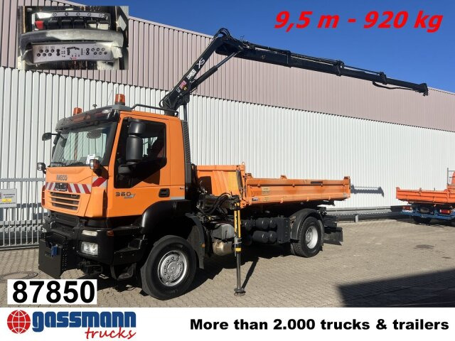 Iveco Trakker AD190T36WP 4x4, Widi-Platte, - Самоскид вантажівка, Вантажівка з маніпулятором: фото 1 Iveco Trakker AD190T36WP 4x4, Widi-Platte, - Самоскид вантажівка, Вантажівка з маніпулятором: фото 1