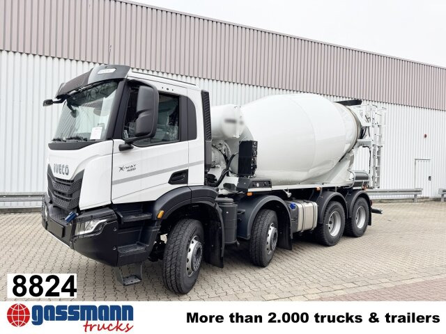 Iveco X-Way AD360X42BZ 8x4, Karrena 9/10m³ - Автобетонозмішувач: фото 1 Iveco X-Way AD360X42BZ 8x4, Karrena 9/10m³ - Автобетонозмішувач: фото 1