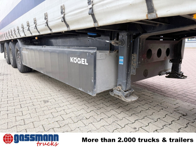 Kögel SN 24-1, Liftachse, Edscha - Бортовий напівпричіп/ Платформа: фото 2 Kögel SN 24-1, Liftachse, Edscha - Бортовий напівпричіп/ Платформа: фото 2