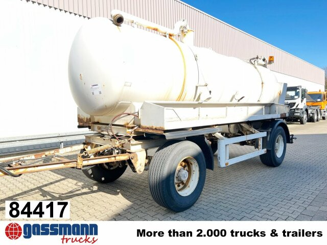 Kramer, SA 18 Fäkalienanhänger, ca. 10.000l - Причіп цистерна: фото 1 Kramer, SA 18 Fäkalienanhänger, ca. 10.000l - Причіп цистерна: фото 1