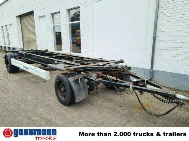 Krone AZW 18, BDF - Контейнеровоз/ Змінний кузов причіп: фото 2 Krone AZW 18, BDF - Контейнеровоз/ Змінний кузов причіп: фото 2