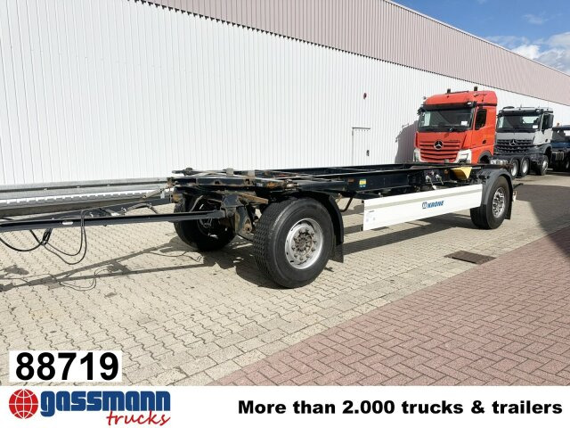 Krone AZW 18 - Контейнеровоз/ Змінний кузов причіп: фото 1 Krone AZW 18 - Контейнеровоз/ Змінний кузов причіп: фото 1