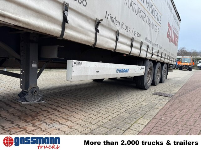 Бортовий напівпричіп/ Платформа Krone SDP 27 , Edscha-Verdeck, Ex-Fahrschule: фото 12 Бортовий напівпричіп/ Платформа Krone SDP 27 , Edscha-Verdeck, Ex-Fahrschule: фото 12