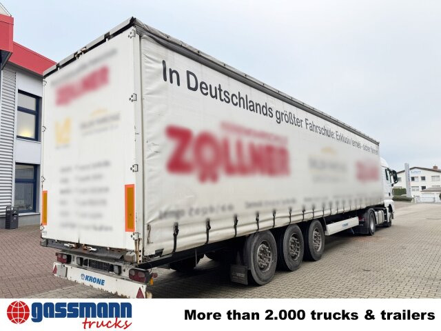 Бортовий напівпричіп/ Платформа Krone SDP 27 , Edscha-Verdeck, Ex-Fahrschule: фото 7 Бортовий напівпричіп/ Платформа Krone SDP 27 , Edscha-Verdeck, Ex-Fahrschule: фото 7